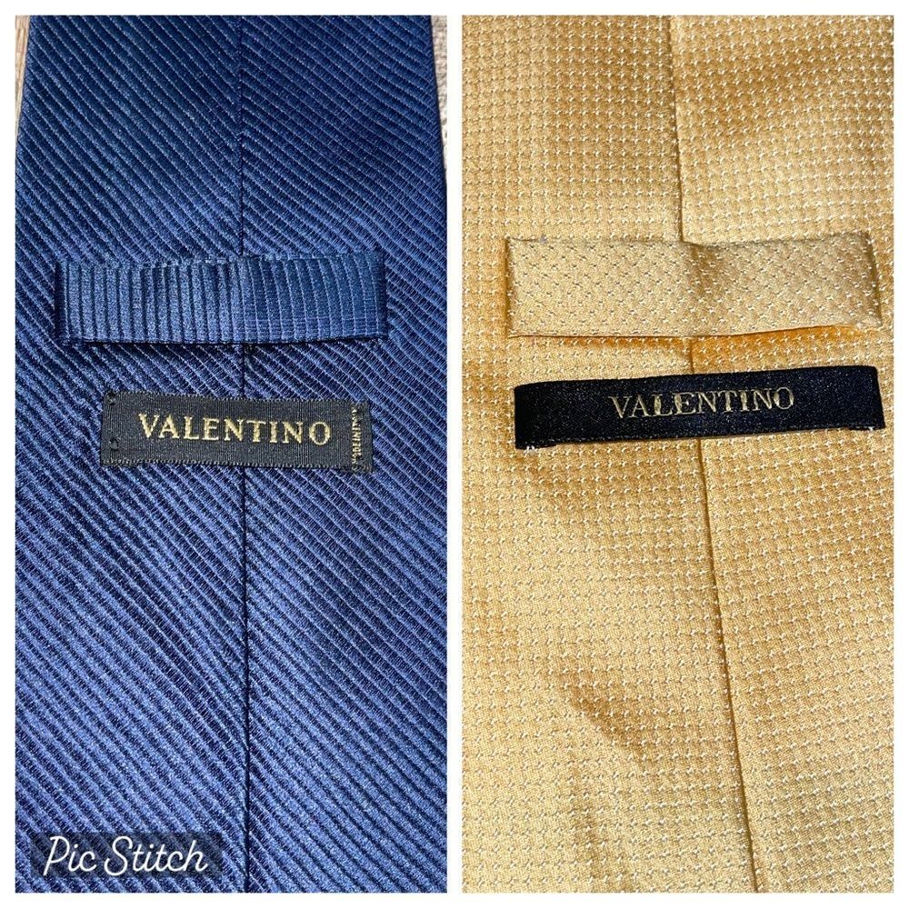 2 Valentino mens ties